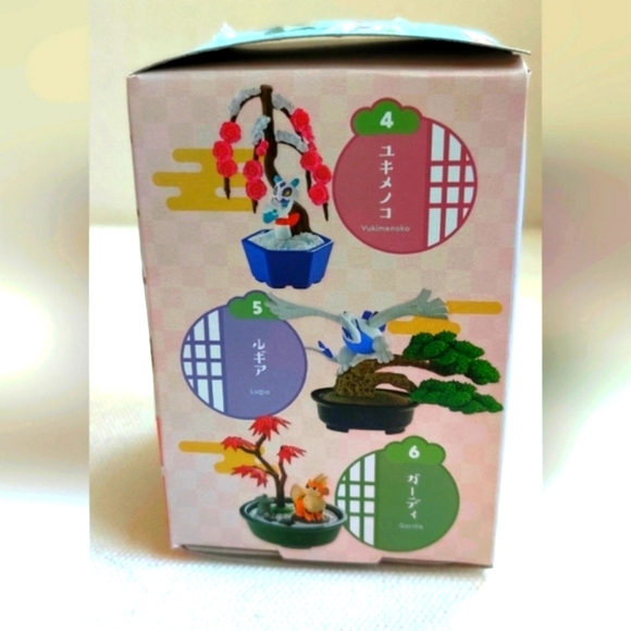 Rement Pokemon Bonsai 2 Pikachu and Bonsly Rement New Open Box - Picture 7 of 9